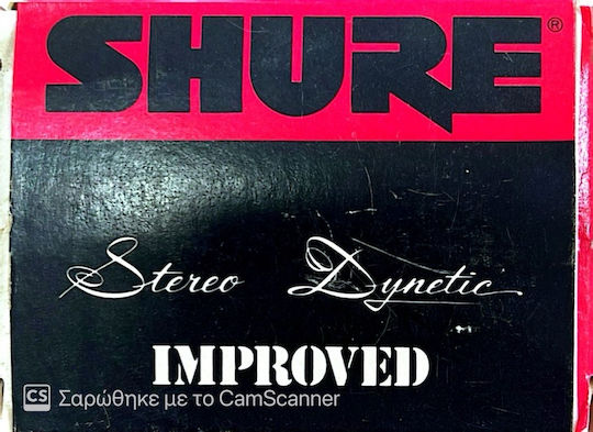 Shure Plattenspielernadel M44-7 in Schwarz Farbe