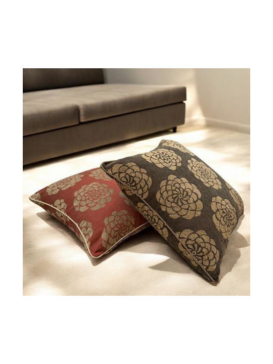 Linea Home Față De Pernă Sage Din Catifea Verde Ulei 65x65cm