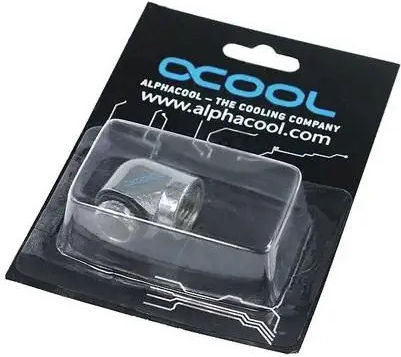 Alphacool Hf Adapter G1/4 External Thread G1/4 Internal Thread Silver