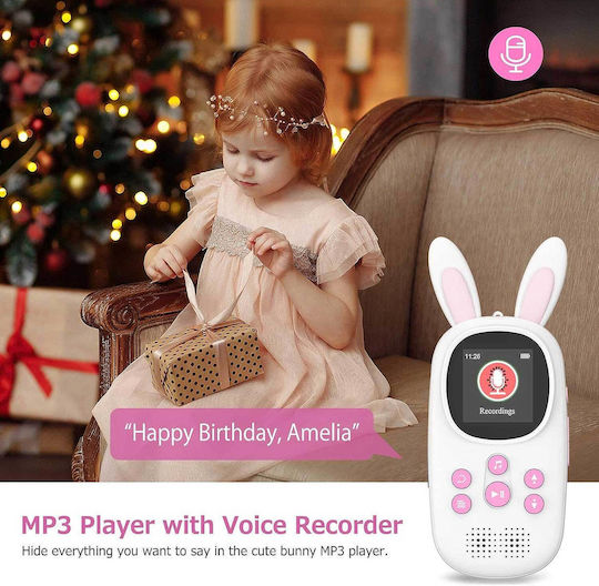 Chenfec M5 MP3 Player (16GB) Ροζ