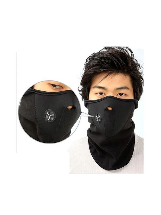 Half Face Motorcycle Rider Black Color