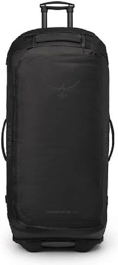 Osprey Transporter Σακ Βουαγιάζ 120lt Μαύρο με Ρόδες Υφασμάτινο