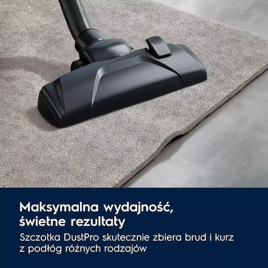 Electrolux EB51A4UG Aspirator 650W cu sac 3lt Gri