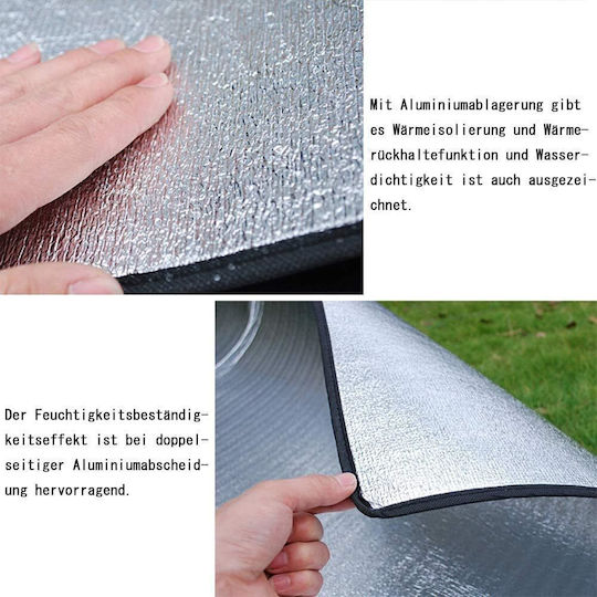 Tent Floor Camping Thermal Aluminum 200*150cm
