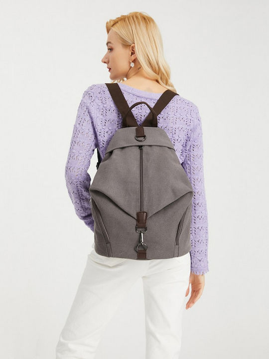 Miss Lulu Backpack Γκρι