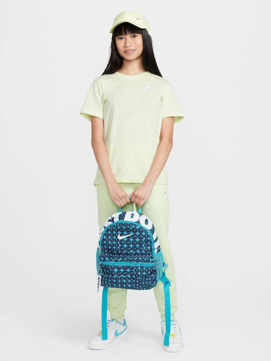 Nike Brasilia JDI Παιδική Τσάντα Πλάτης Γαλάζια 13x13x33εκ.