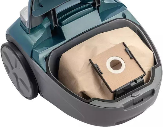 Zelmer ZVC031P Ηλεκτρική Σκούπα 800W με Σακούλα 2.5lt Πράσινη