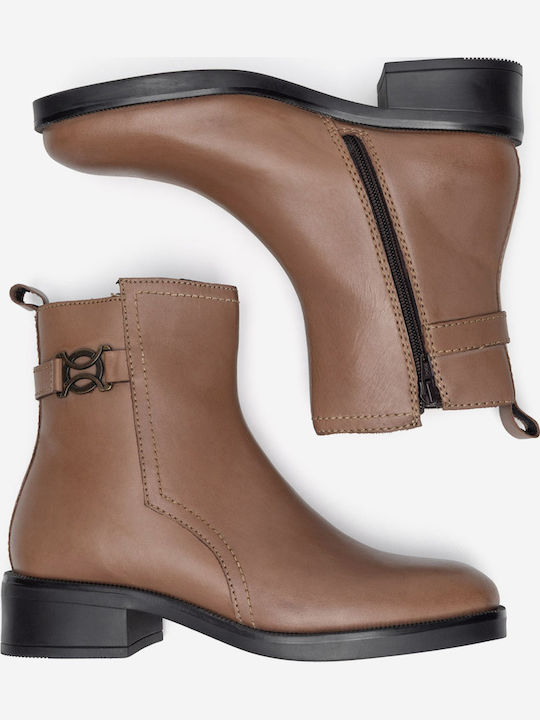 Stiefeletten Damen Braun
