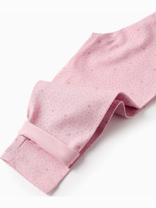 Kids Legging Long Pink, Gray