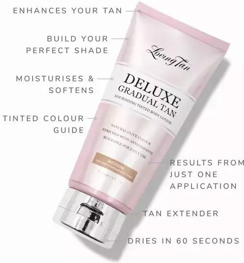 Loving Tan Self Tanning Cream Body Dark 150ml