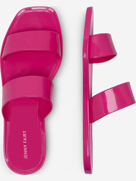 Women's Flip Flops in Fuchsia Color