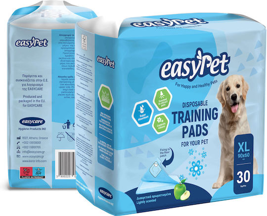 Easypet Dog Floor Diapers 60x60cm - 90cm 30pcs