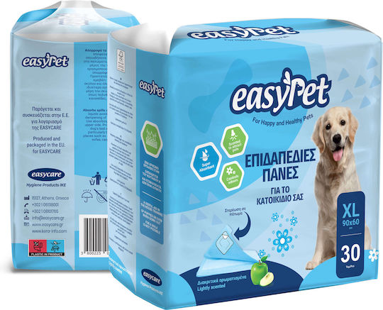 Easypet Dog Floor Diapers 60x60cm - 90cm 30pcs