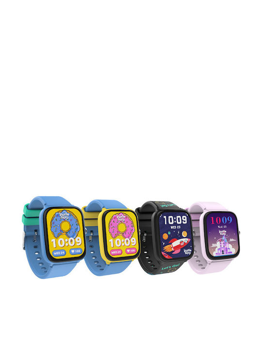 Kiddoboo Детски Часовник 2.0 с Каучукова/Пластмасова Каишка Sky Blue