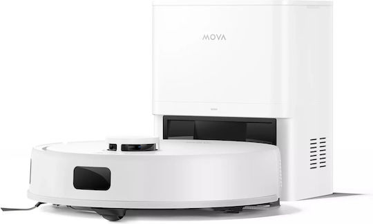 Mova E20 Plus Σκούπα Ρομπότ με Χαρτογράφηση Laser & Απορρόφηση 5000Pa Λευκή