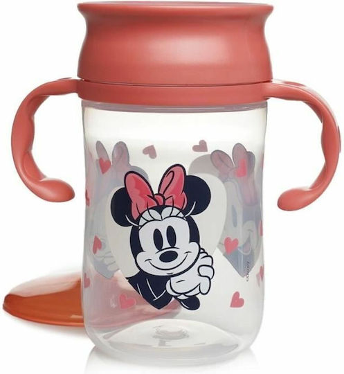 Stor Baby and Toddler Cup Minnie Mouse Heart Full from Plastic Minnie Mouse Full Of Smiles 395ml