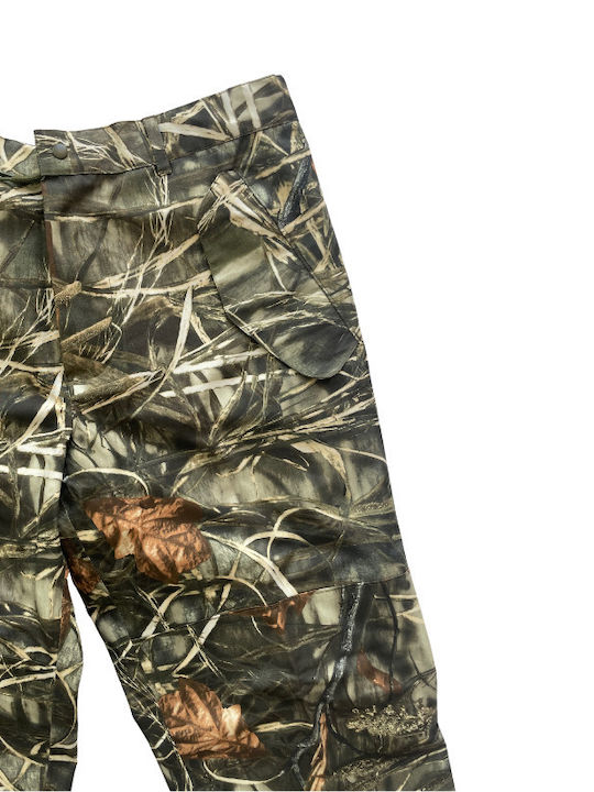 Zark Hellas Pantaloni de Vânătoare Pantaloni de vânătoare Impermeabil Camo Iarbă