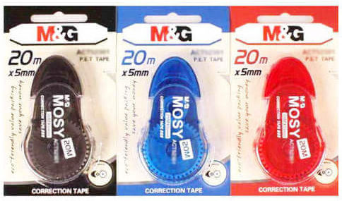 M&G Correction Tape (Μiscellaneous colours) 1pcs