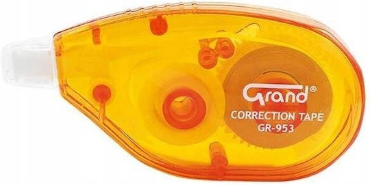 Deli Correction Tape Orange 1pcs