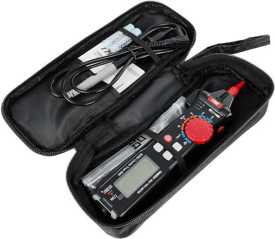 GloboStar Digitales Multimeter Wahre Effektivwert mit AC / DC / Temperaturmessung 79693