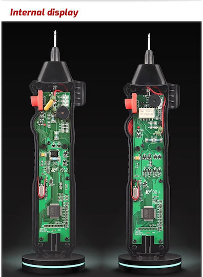 GloboStar Digitales Multimeter Wahre Effektivwert mit AC / DC / Temperaturmessung 79693