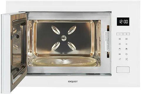 Exquisit Built-in Microwave Oven with Grill 25lt White