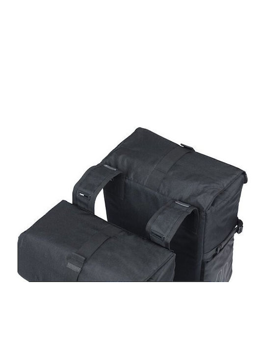 Basil Double Bicycle Luggage Rack Black