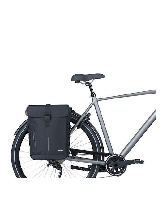 Basil Double Bicycle Luggage Rack Black