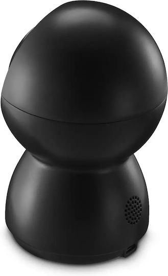 HAMA 176647 IP Камера за наблюдение Wi-Fi Full HD 1080p с Двупосочна Комуникация Черен