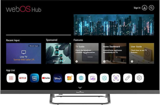 Смарт Телевизор 32" Full HD QLED 32QW01V HDR (2024)