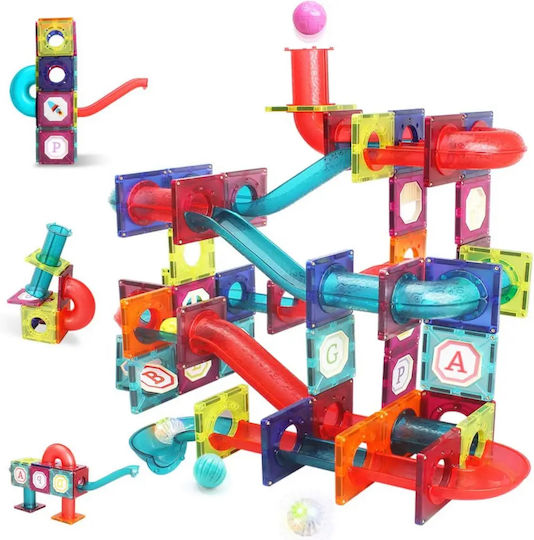 Wonder Toys Магнитна Конструкторска Игра Race Ball Magnetic Blocks