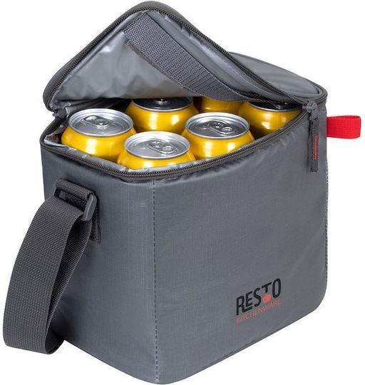 Resto Isolierte Umhängetasche 5,5 Liter Grau L20 x B15 x H22 cm