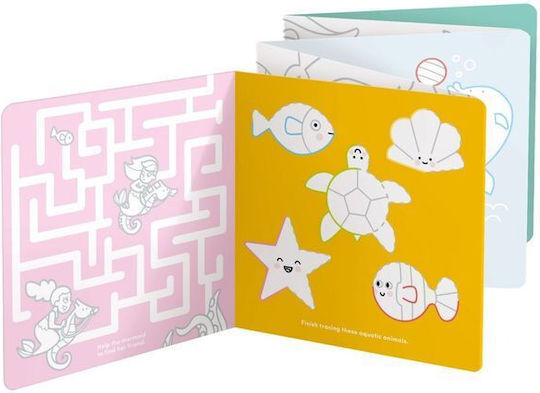Banana Panda Looong Coloring Fun-filled Books Book Accordion Panoramic Coloring Pictures 2 Pieces Mermaids
