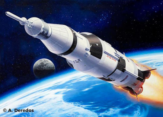 Revell Apollo Saturn V Φιγούρα Μοντελισμού σε Κλίμακα 1:144