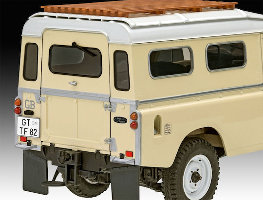 Revell Land Rover Series III LWB Modeling Figure Car 174 Pieces in Scale 1:24 1.9cm.