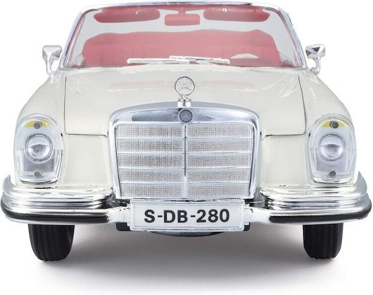 Maisto Mercedes-Benz 280SE Convertible '66 Modeling Figure Car Beige in Scale 1:18