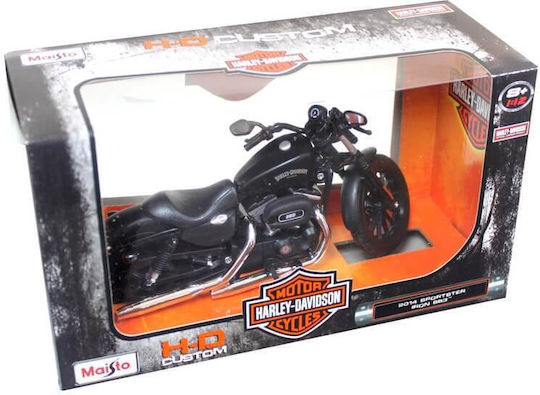 Maisto HARLEY DAVIDSON SPORTSTER IRON 883 Modeling Figure Motorbike Black in Scale 1:12
