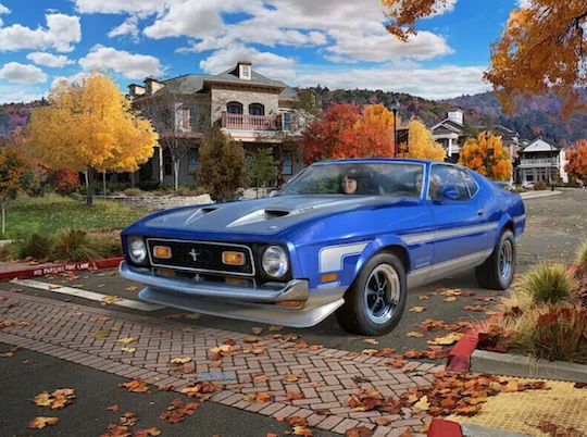 Revell Φιγούρα Μοντελισμού Αυτοκίνητο '71 Mustang Boss σε Κλίμακα 1:25 με Κόλλα και Χρώματα