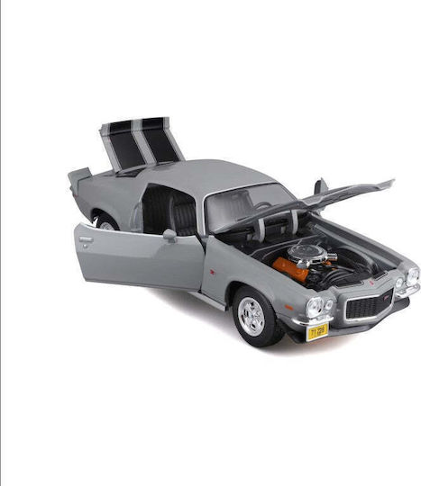 1/18 Chevrolet Camaro 1971 Grey W Black Stripes