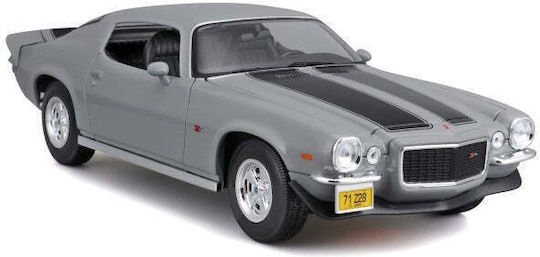1/18 Chevrolet Camaro 1971 Grey W Black Stripes