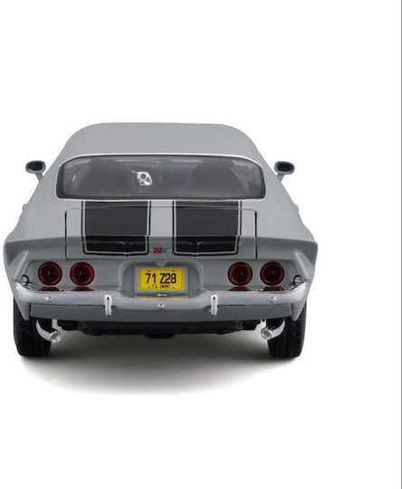 1/18 Chevrolet Camaro 1971 Grey W Black Stripes