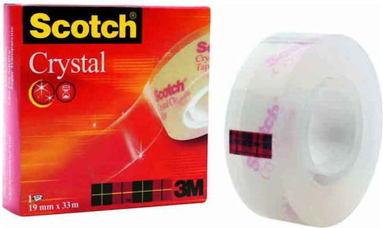 3M Tape Scotch 19mm x 33m 1pcs Transparent
