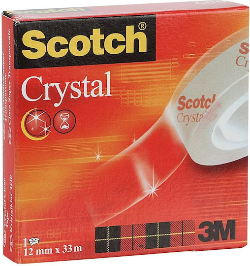3M Tape Scotch 19mm x 33m 1pcs Transparent