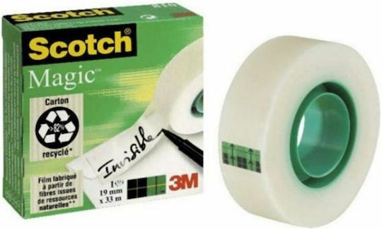 Scotch Σελοτέιπ 19mm x 33m Λευκό