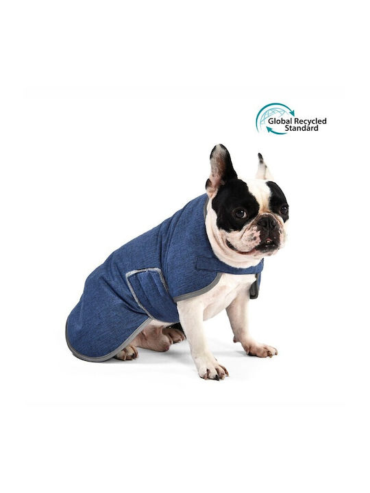 Ohana Blue Dog Coat with 55cm Back Length
