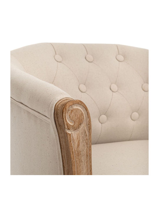 Sessel Samt Grey 61x61x71cm