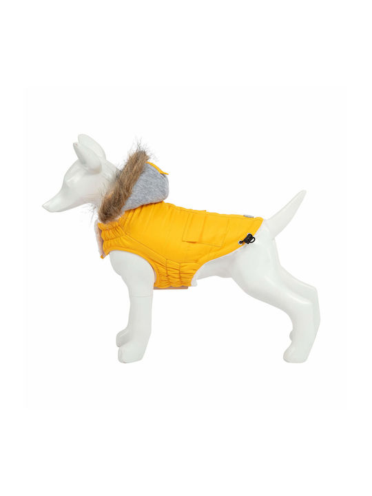 Παλτό Woοfmoda Freedog Eco Pooch Κίτρινο 30cm