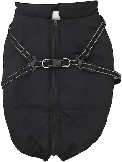 vidaXL Black Dog Coat