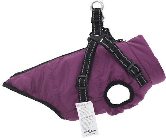 vidaXL Purple Dog Coat