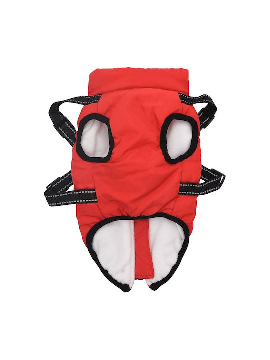 vidaXL Red Dog Coat